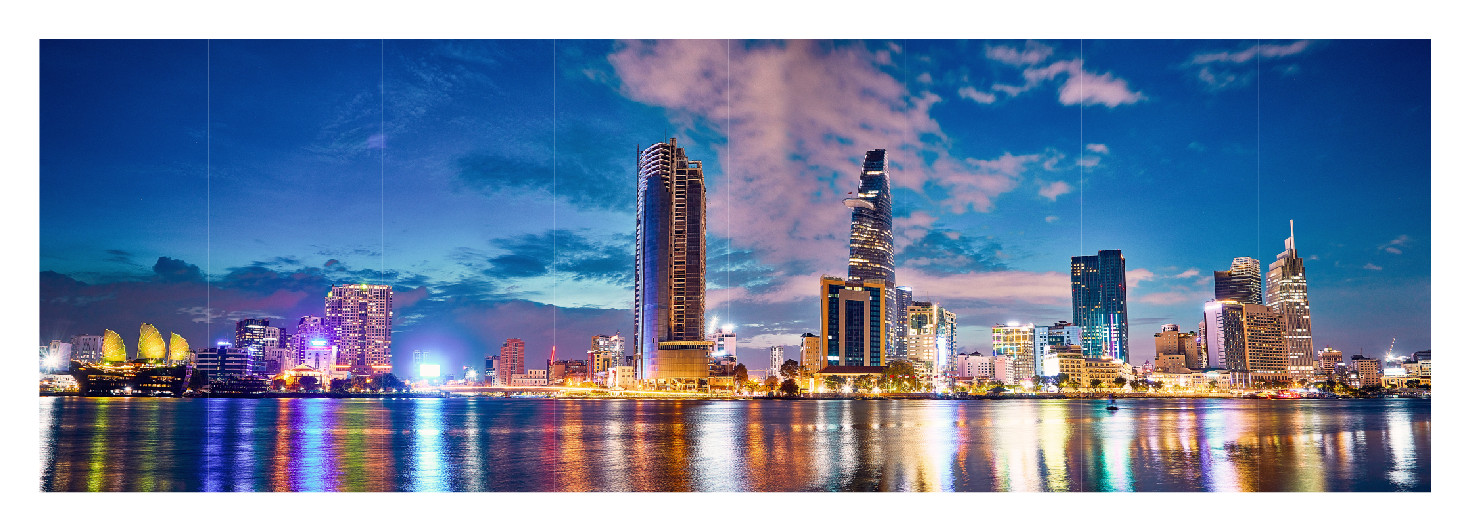 Thiết kế tranh dán văn phòng