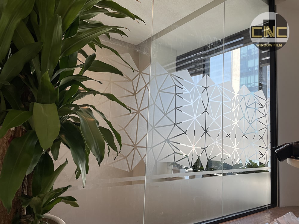 Decal mờ cắt thiết kế