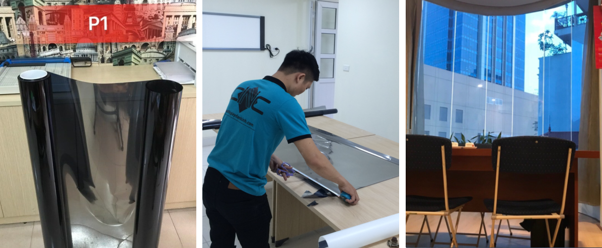 Giấy dán kính chống nắng