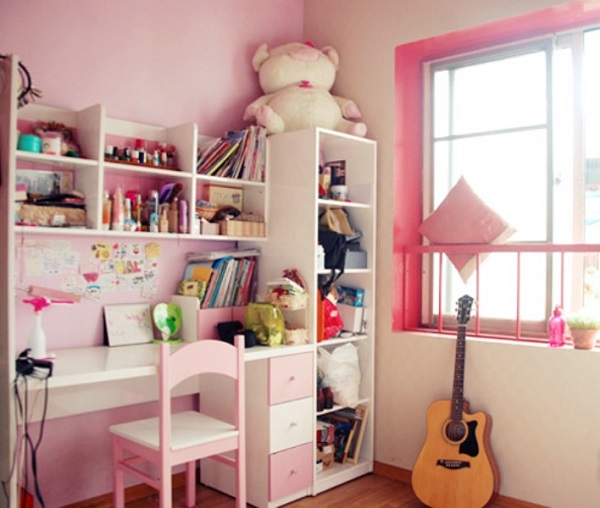 Cách trang trí phòng học cho bé bằng việc kết hợp nhiều màu sắc