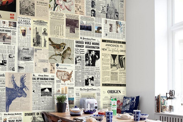 giấy dán tường phòng trọ sinh viên