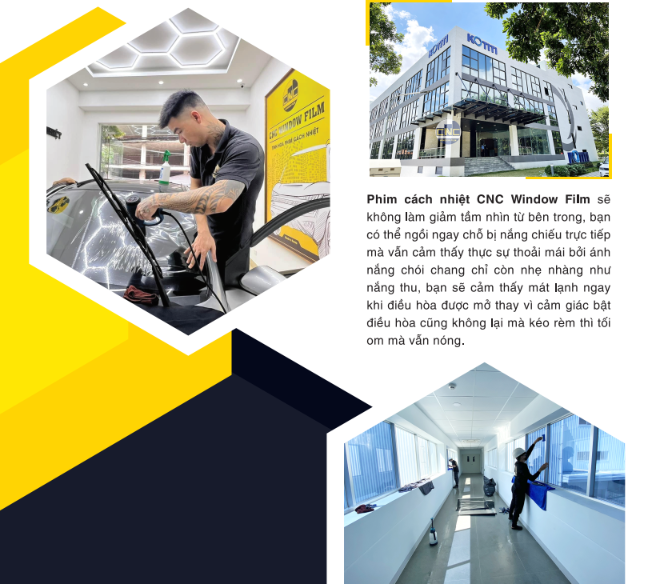Phim cách nhiệt CNC Window Film