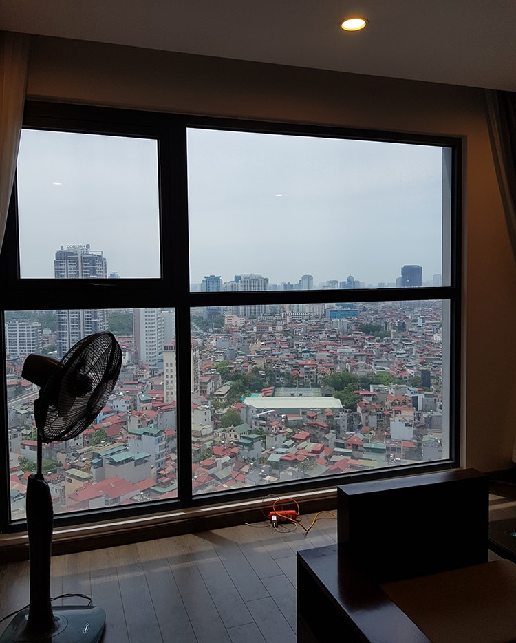 Phim chống nóng chung cư