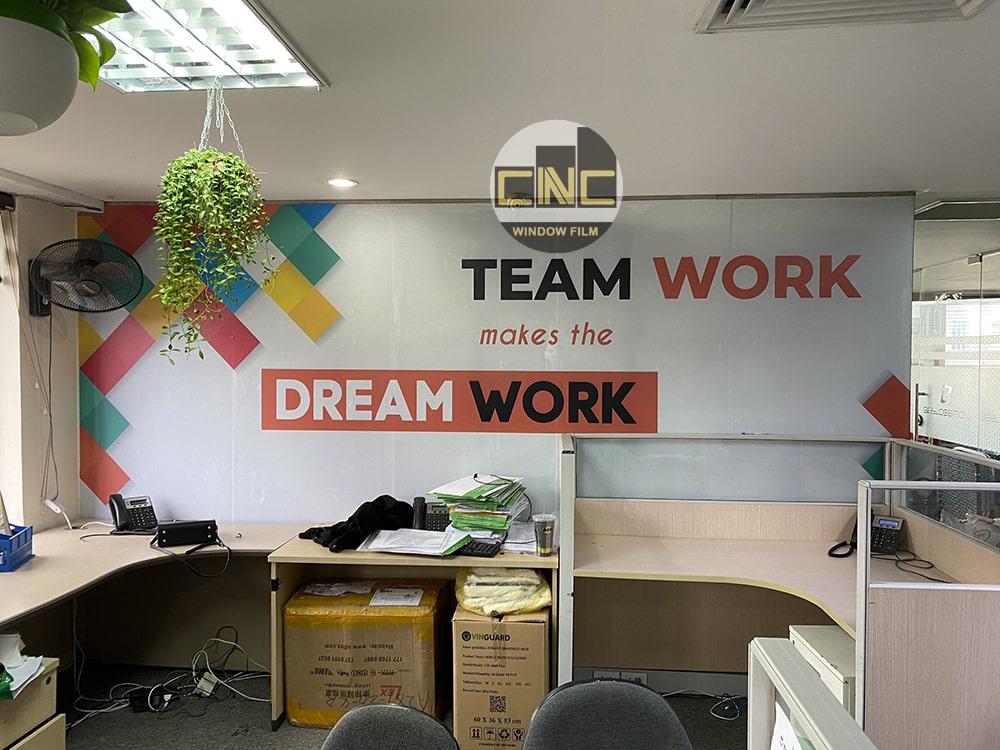 Tranh dán tường văn phòng