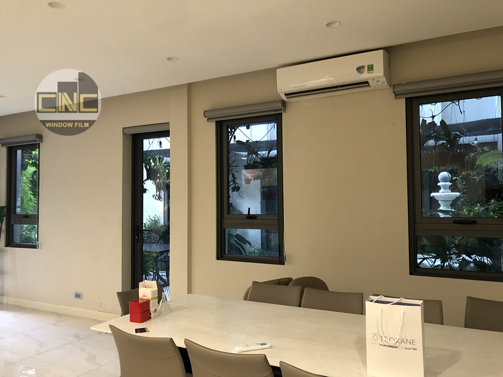 Dán film cách nhiệt nhà phố