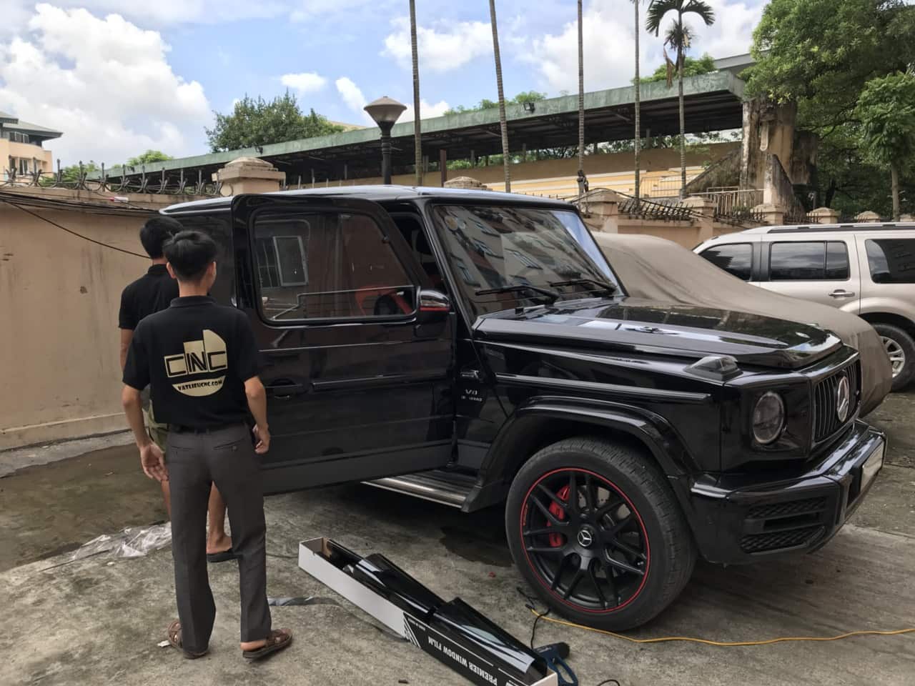 Phim cách nhiệt xe mercedes G63