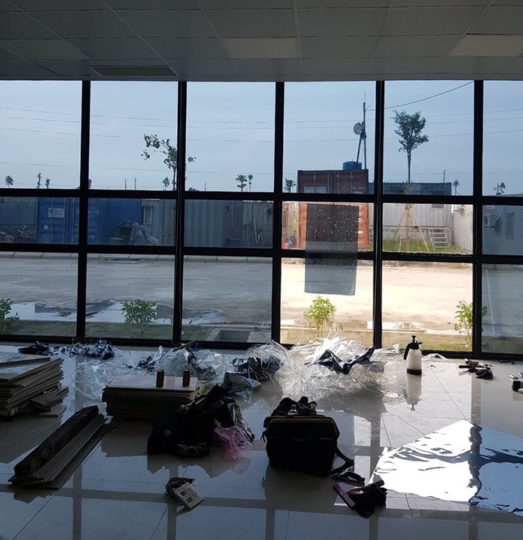 phim cách nhiệt Silver Gray