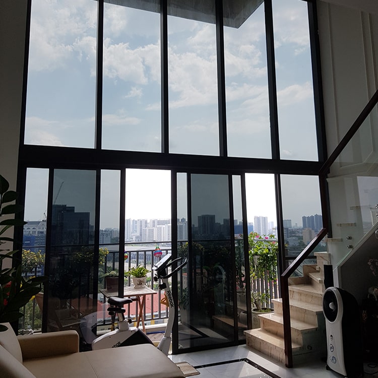 dán phim cách nhiệt chung cư