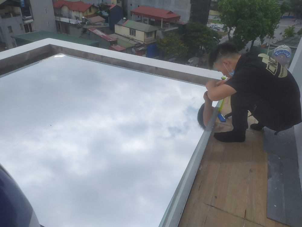 phim dán cách nhiệt giếng trời