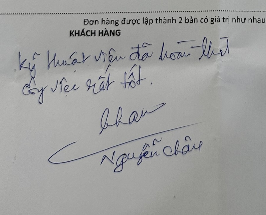 Đánh giá của khách hàng