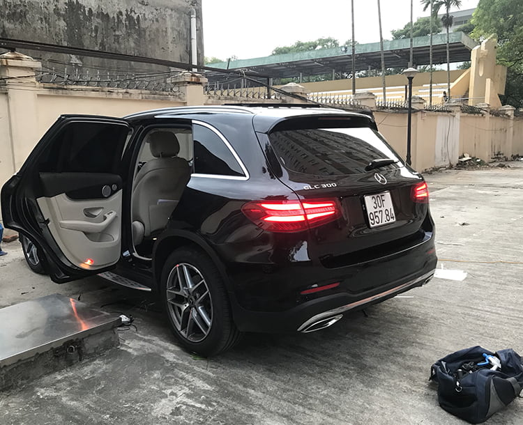 phim cách nhiệt cho xe Mercedes GLC 300