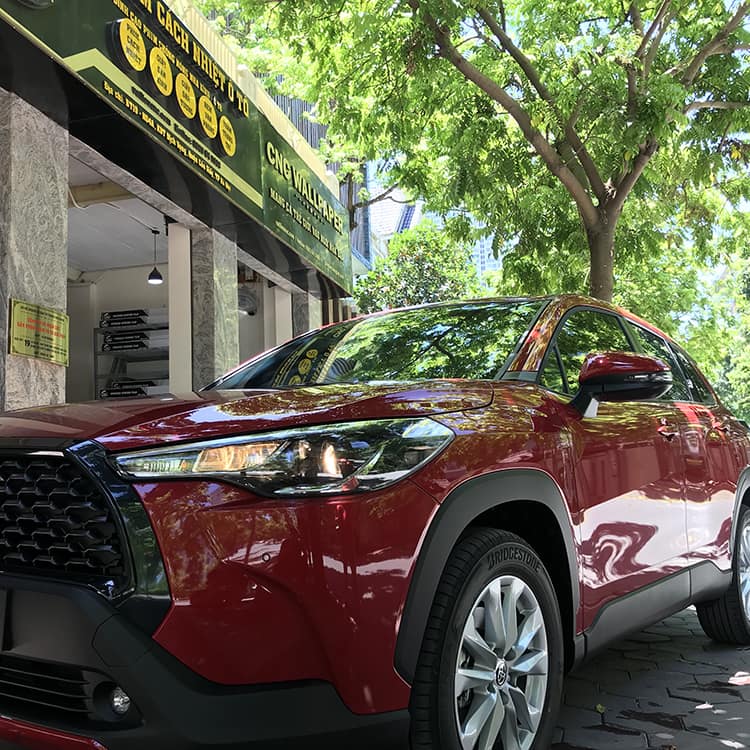 Dán phim cách nhiệt ô tô Toyota
