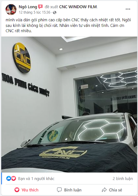 Đánh giá về CNC Window Film