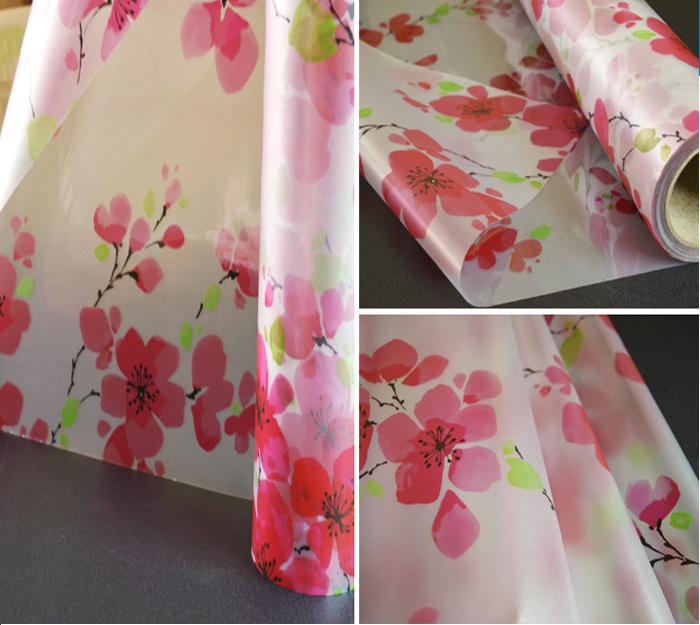Giấy dán kính hoa anh đào