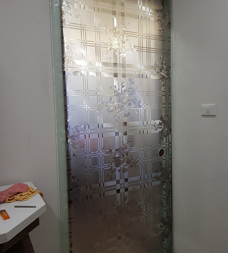 giấy dán kính 3d