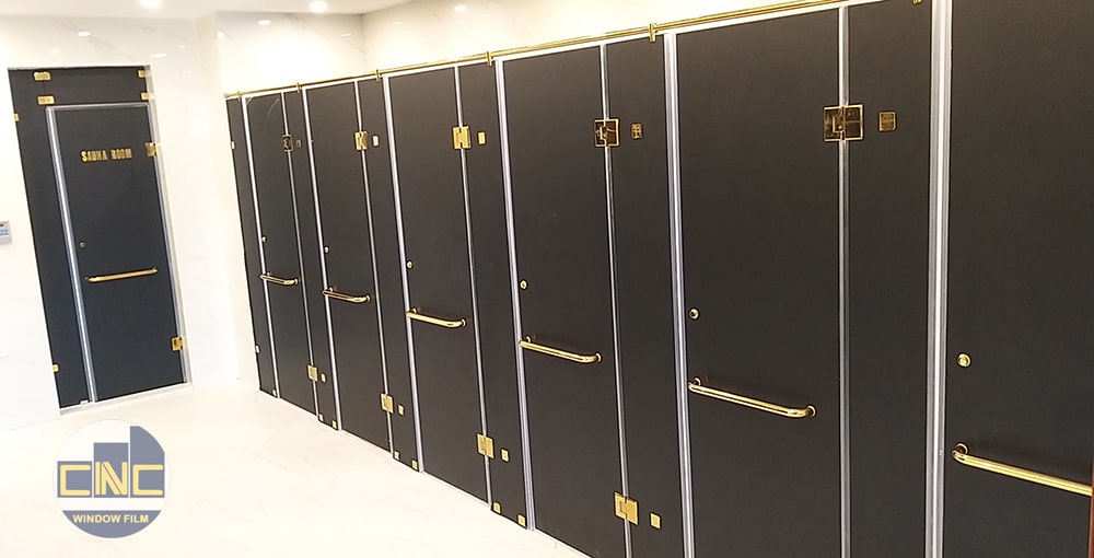 Decal dán kính che kín