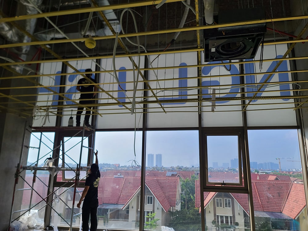 thi công tranh quảng cáo