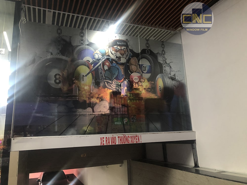 Tranh dán quảng cáo