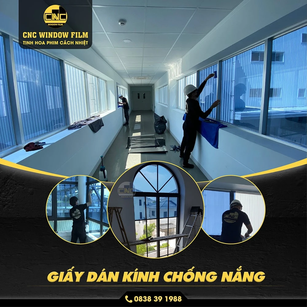 giấy dán kính chống nắng cách nhiệt