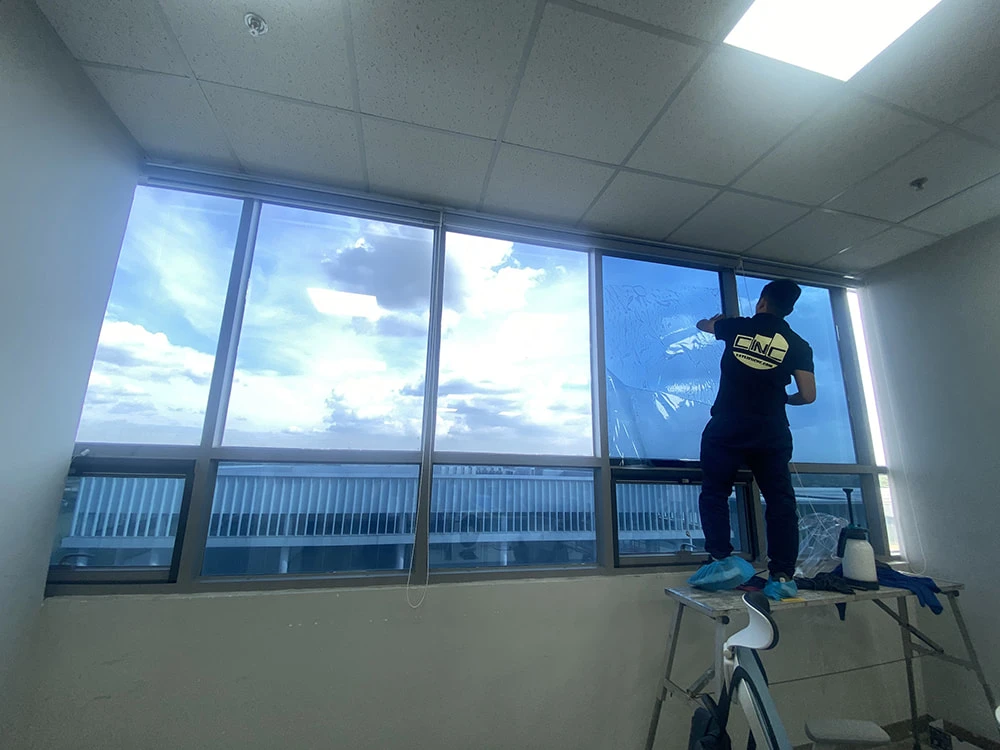 Dán phim cách nhiệt nhà máy