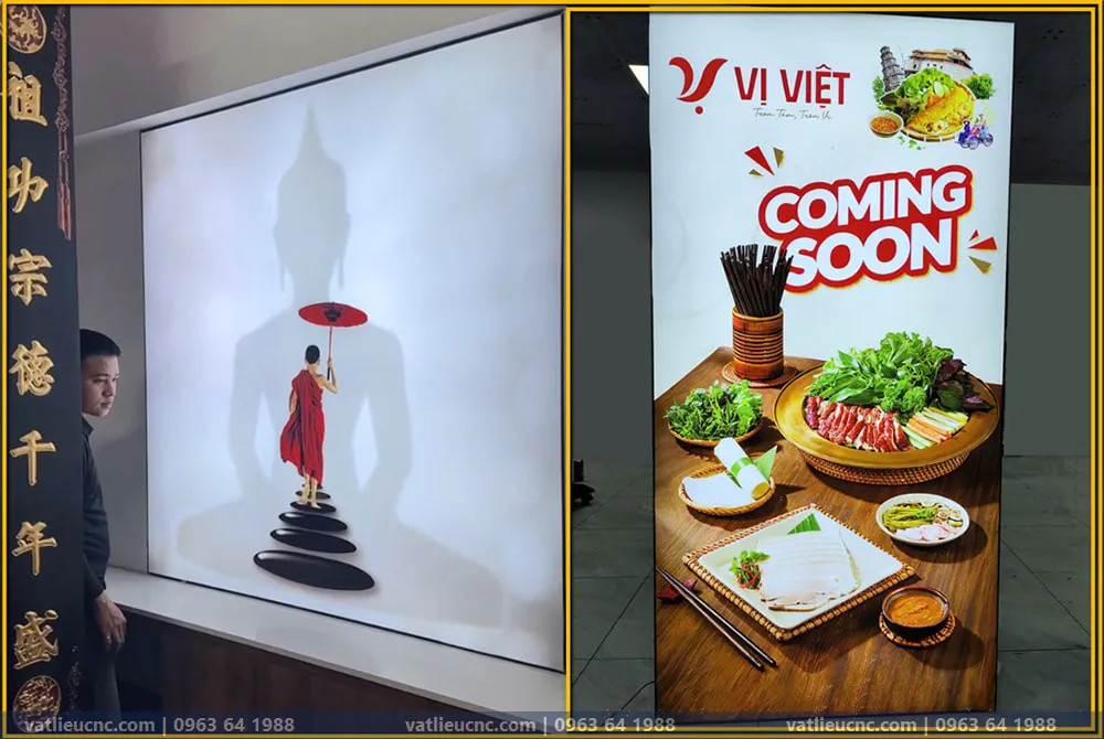 Hộp đèn tranh điện