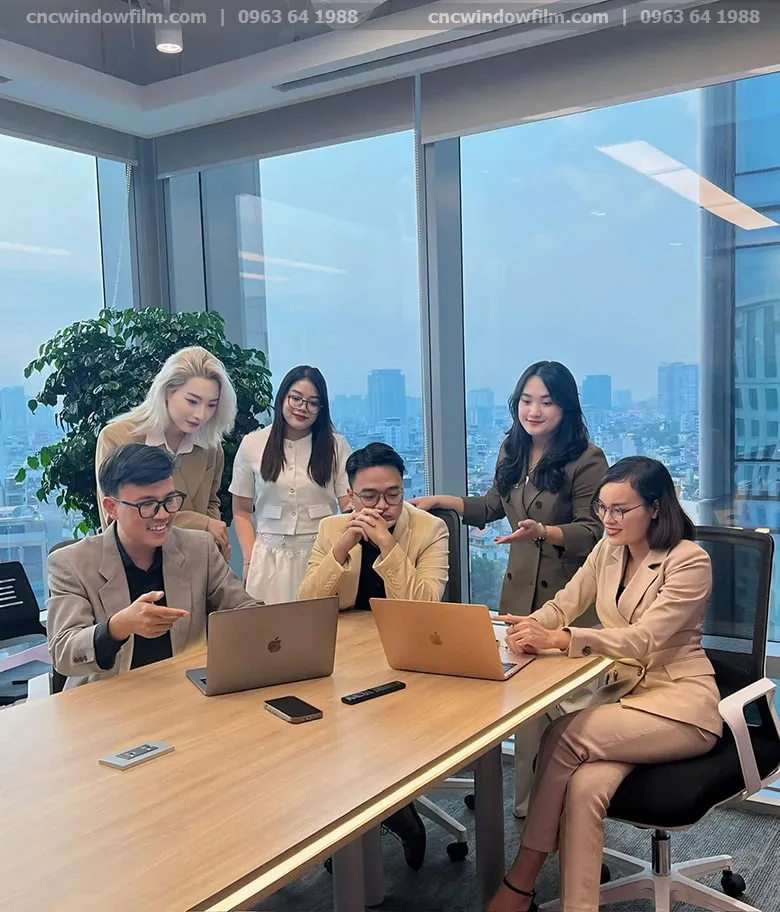 Môi trường làm việc được xanh mát