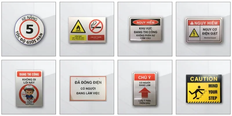 ứng dụng decal phản quang làm biển chỉ dẫn