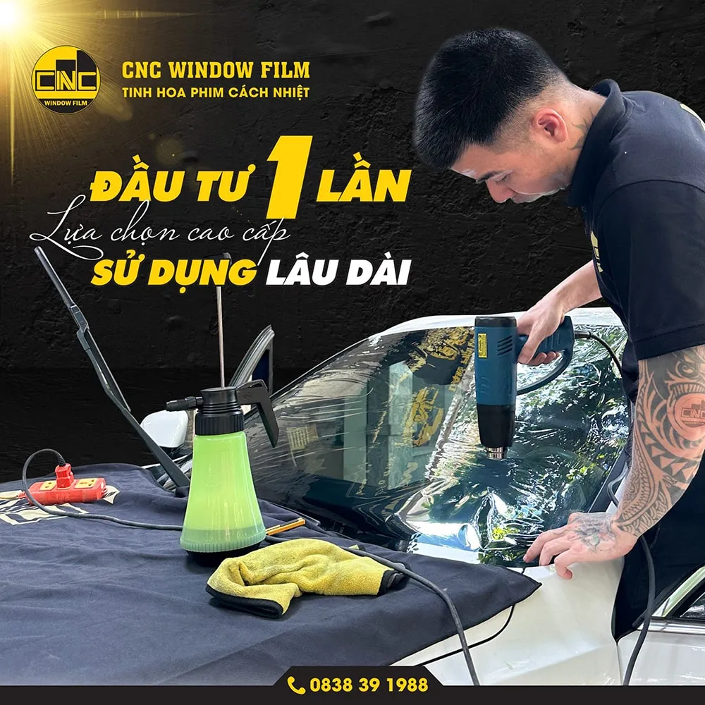 Đầu tư dán film 1 lần sử dụng lâu dài