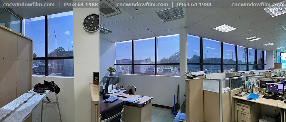 Dán chống nắng văn phòng