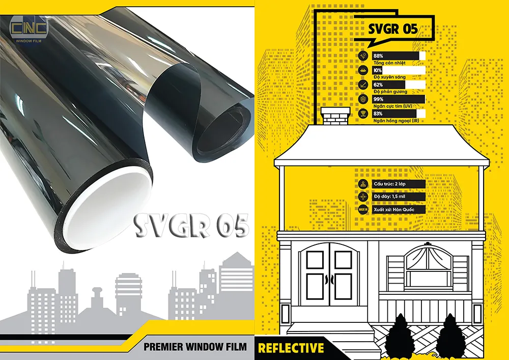 Phim cách nhiệt SVGR 05