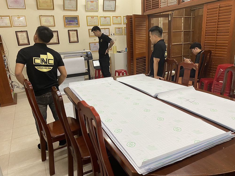 Decal mờ chất lượng tốt